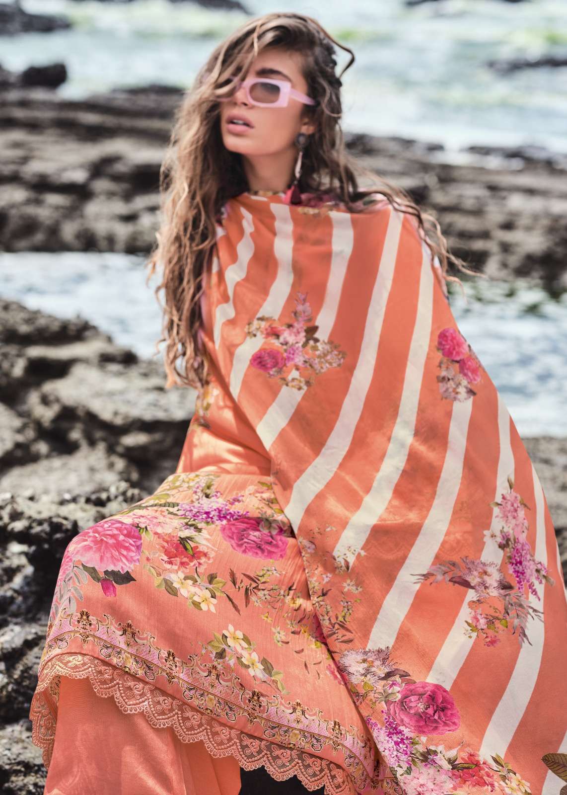 My Fashion Road Varsha Callista Digital Prints Fancy Crape Suit | CL-04