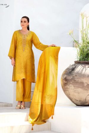 My Fashion Road Varsha Forever Exclusive Design Viscose Muslin Suit | FR-03