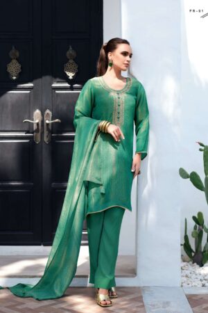 My Fashion Road Varsha Forever Exclusive Design Viscose Muslin Suit | FR-01