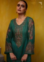 My Fashion Road Varsha Gulab Exclusive Fancy Viscose Winter Pashmina Ladies Unstitched Suit | GB-01