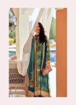 My Fashion Road Varsha Mizaaz Designer Pakistani Style Pashmina Silk Suit | MZ-01