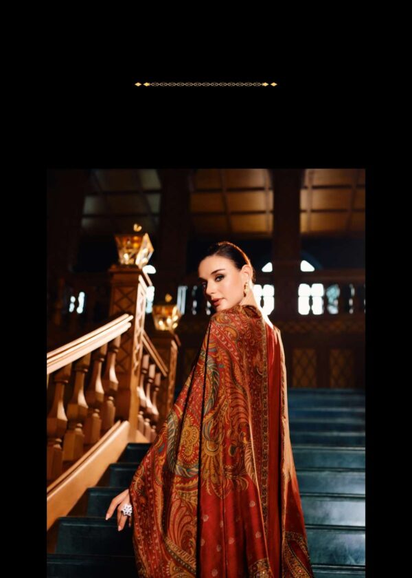 My Fashion Road Varsha Resham Designer Woven Pattern Pashmina Suit | RM-02