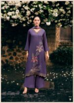 My Fashion Road Varsha The Purple Flower Exclusive Fancy Pashmina Suit | TPF-01