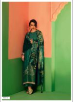 My Fashion Road Varsha The Rasa Woven Pattern Muslin Designer Suit | RASA-04