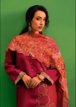 My Fashion Road Varsha The Rasa Woven Pattern Muslin Designer Suit | RASA-03