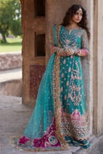 My Fashion Road Qalamkar Shadmani Formals | Bridal Collection 2025 | Sajal Ali | SH-03
