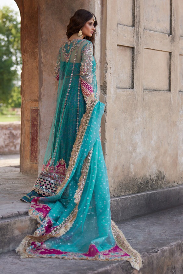 My Fashion Road Qalamkar Shadmani Formals | Bridal Collection 2025 | Sajal Ali | SH-03