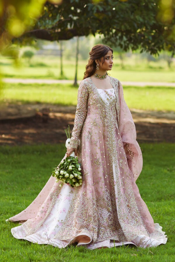 My Fashion Road Qalamkar Shadmani Formals | Bridal Collection 2025 | Sajal Ali | SH-08
