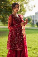 My Fashion Road Qalamkar Shadmani Formals | Bridal Collection 2025 | Sajal Ali | SH-07