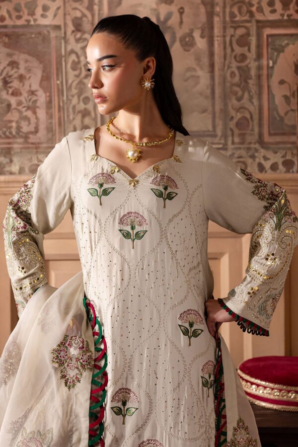 My Fashion Road Mushq Nur Mahal by Nureh Wedding Unstitched 2025 | NE-139