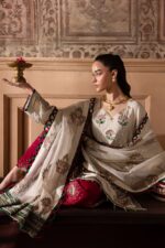 My Fashion Road Mushq Nur Mahal by Nureh Wedding Unstitched 2025 | NE-139