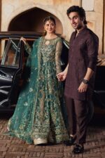 My Fashion Road Qalamkar Shadmani Formals | Bridal Collection 2025 | Sajal Ali | SH-06
