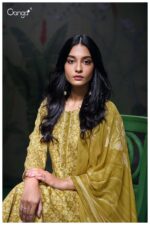 My Fashion Road Ganga Fashion Aaesha Premium Printed Cotton Satin Suit | S3157-A
