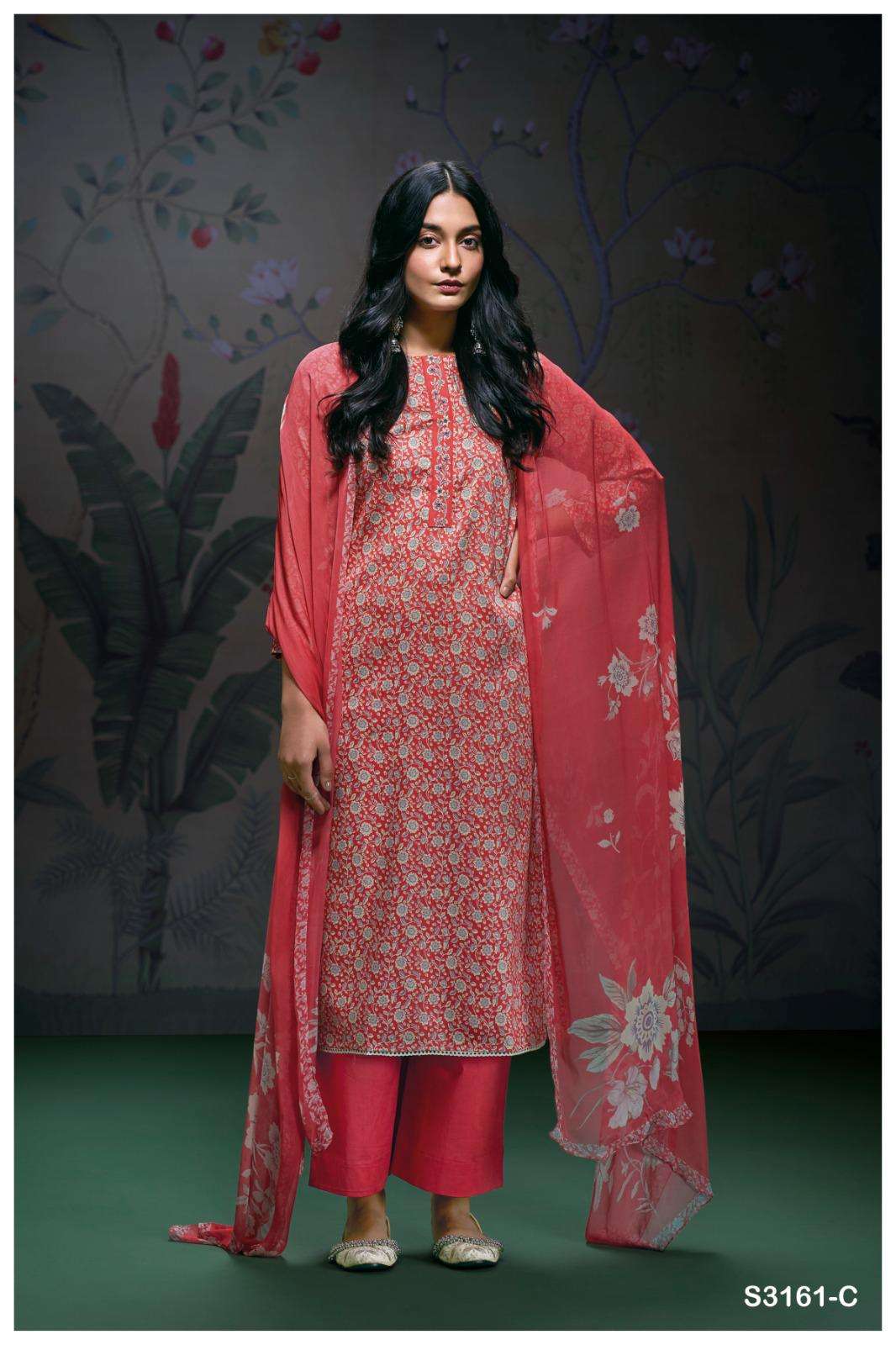 My Fashion Road Ganga Fashion Aaisha Exclusive Cotton Satin Suit | S3161-C My Fashion Road Ganga Fashion Aaisha Exclusive Cotton Satin Suit | S3161-C