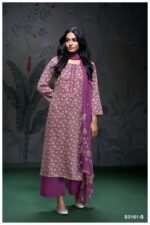 My Fashion Road Ganga Fashion Aaisha Exclusive Cotton Satin Suit | S3161-B