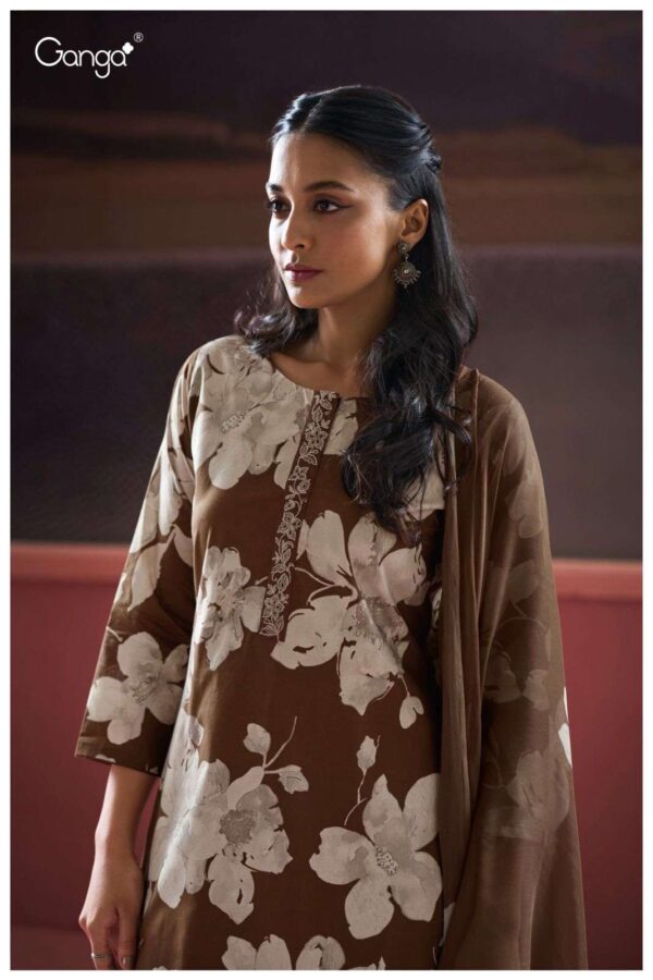 My Fashion Road Ganga Fashion Adalyn Premium Cotton Suit | S3223-C