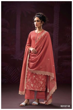My Fashion Road Ganga Fashion Akshiti Exclusive Cotton Ladies Suit | S3127-B