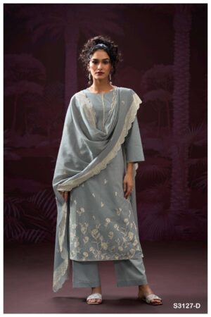 My Fashion Road Ganga Fashion Akshiti Exclusive Cotton Ladies Suit | S3127-D