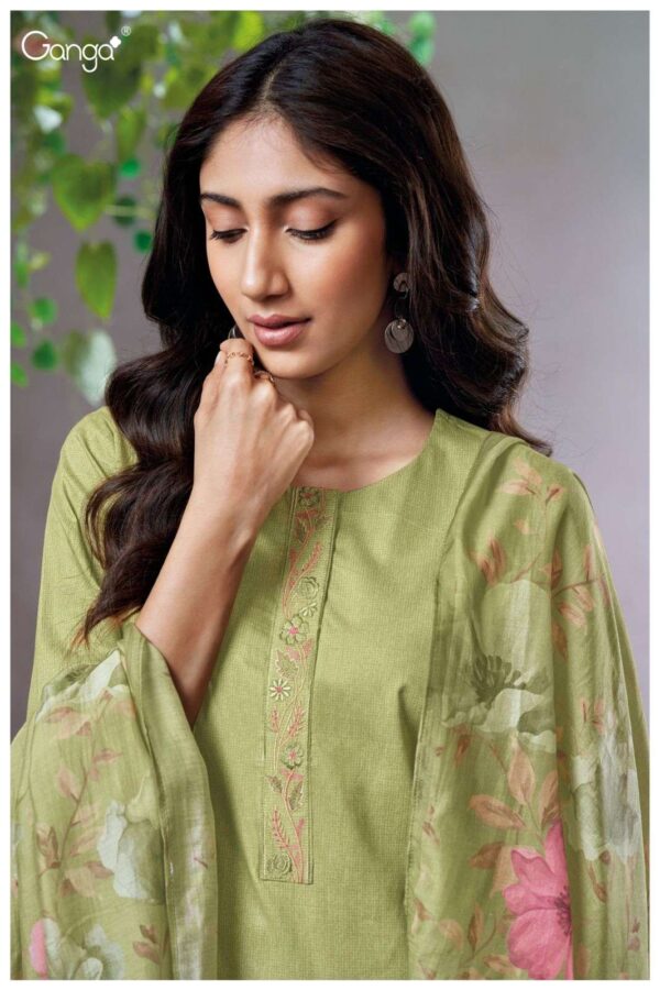 My Fashion Road Ganga Fashion Alitia Premium Exclusive Cotton Suit | S2828-C