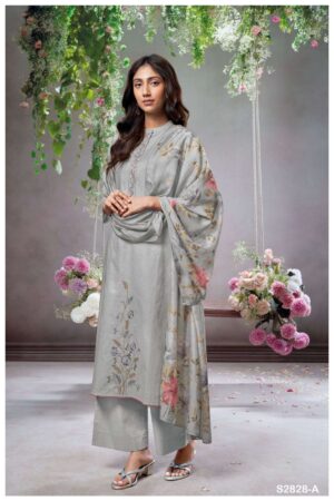 My Fashion Road Ganga Fashion Alitia Premium Exclusive Cotton Suit | S2828-A