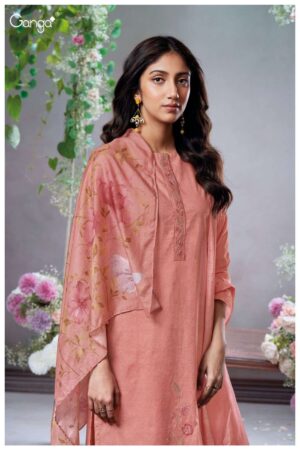 My Fashion Road Ganga Fashion Alitia Premium Exclusive Cotton Suit | S2828-B