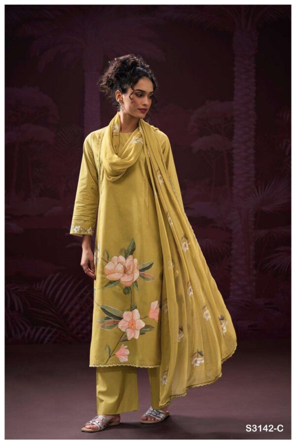 My Fashion Road Ganga Fashion Bharavi Fancy Cotton Exclusive Suit | S3142-C