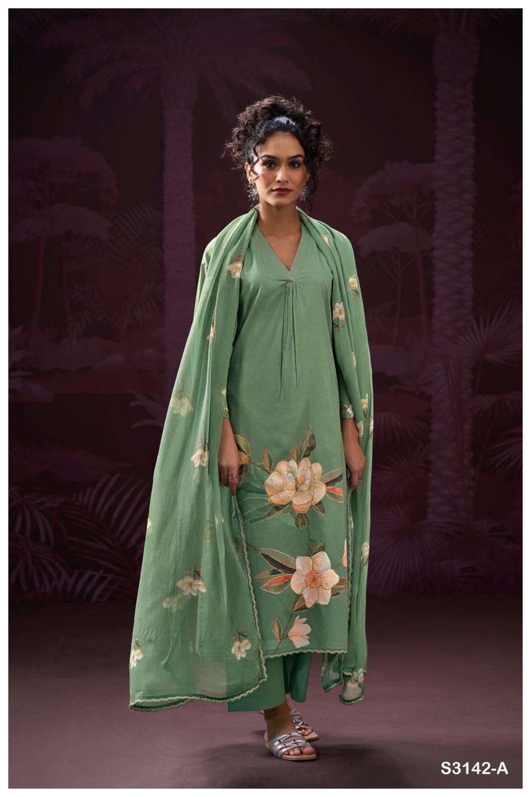 My Fashion Road Ganga Fashion Bharavi Fancy Cotton Exclusive Suit | S3142-A My Fashion Road Ganga Fashion Bharavi Fancy Cotton Exclusive Suit | S3142-A