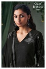 My Fashion Road Ganga Fashion Blessica Premium Cotton Linen Suit | S2823-B