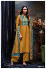 My Fashion Road Ganga Fashion Bozena Fancy Bemberg Silk Suit | S3047-B