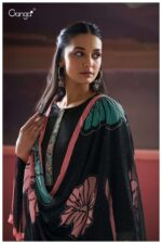 My Fashion Road Ganga Fashion Chelsie Premium Fancy Cotton Satin Suit | S3185-B My Fashion Road Ganga Fashion Chelsie Premium Fancy Cotton Satin Suit | S3185-B