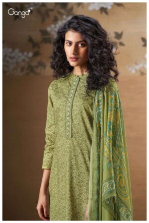 My Fashion Road Ganga Fashion Iana Premium Cotton Ladies Suit | S3148-C