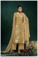 My Fashion Road Ganga Fashion Ishanvi Fancy Linen Cotton Suit | S2781-A