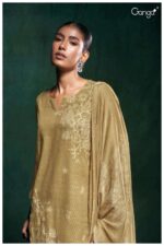 My Fashion Road Ganga Fashion Ishanvi Fancy Linen Cotton Suit | S2781-A