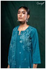 My Fashion Road Ganga Fashion Ishanvi Fancy Linen Cotton Suit | S2781-C