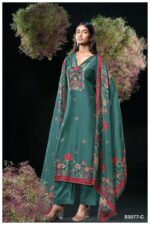 My Fashion Road Ganga Fashion Lavina Pure Bemberg Silk Exclusive Suit | S3077-C