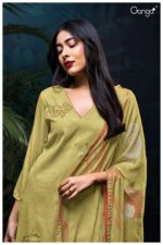 My Fashion Road Ganga Fashion Mehal Printed Satin Cotton Fancy Suit | S3115-D My Fashion Road Ganga Fashion Mehal Printed Satin Cotton Fancy Suit | S3115-D