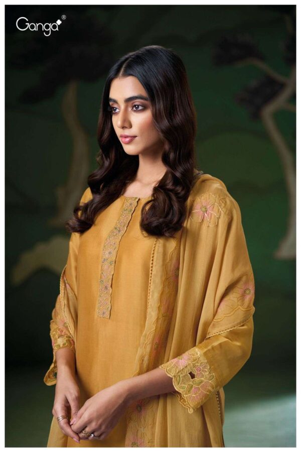 My Fashion Road Ganga Fashion Neysa Premium Designer Silk Suit | S3158-D
