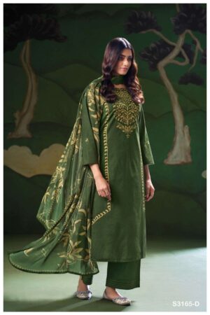 My Fashion Road Ganga Fashion Owshika Premium Exclusive Cotton Suit | S3165-D
