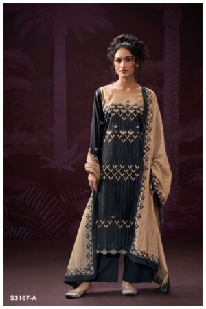 My Fashion Road Ganga Fashion Sagnika Fancy Cotton Ladies Suit | S3167-A