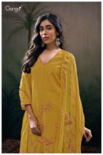 My Fashion Road Ganga Fashion Shasvi Premium Design Satin Cotton Suit | S3110-B