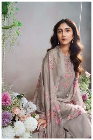 My Fashion Road Ganga Fashion Teuila Exclusive Cotton Ladies Suit | S2827-C