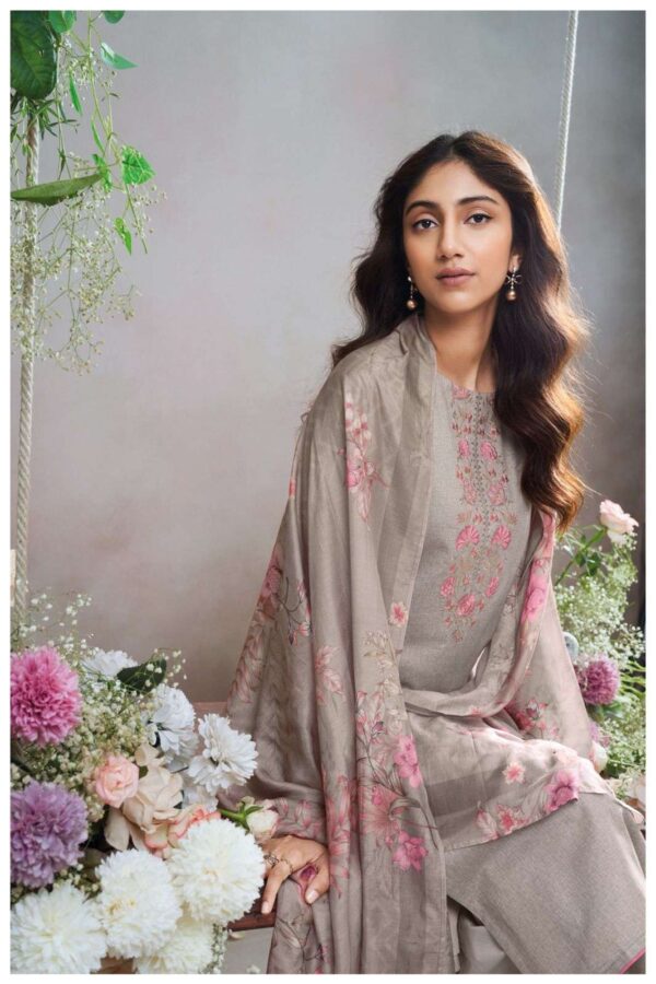 My Fashion Road Ganga Fashion Teuila Exclusive Cotton Ladies Suit | S2827-C