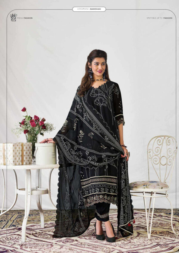 My Fashion Road Jay Vijay Moksha Pure Organza Fancy Ladies Suit | 3239-B