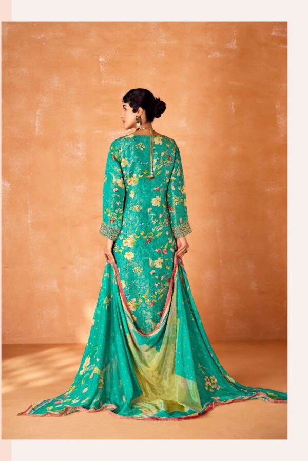 My Fashion Road Kimora Heer Kabool Pure Kanjivaram Designer Suit | 9532