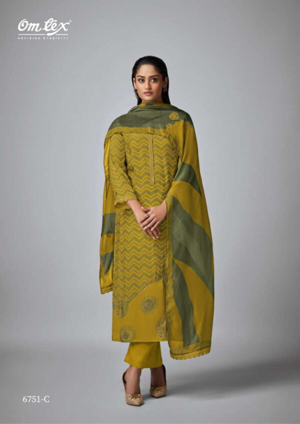 My Fashion Road Omtex Anupriya Fancy Silk Exclusive Ladies Suit | 6751-C