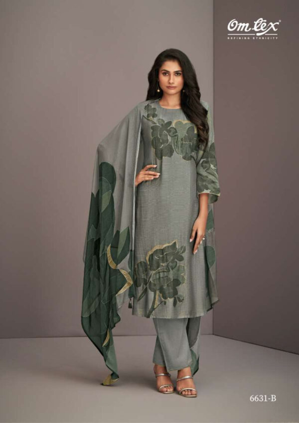My Fashion Road Omtex Dania Fancy Silk Exclusive Ladies Suit | 6631-B