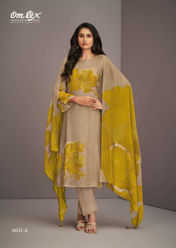 My Fashion Road Omtex Dania Fancy Silk Exclusive Ladies Suit | 6631-A