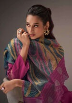 My Fashion Road Omtex Gulnaz Exclusive Fancy Organza Silk Ladies Suit | 6731-D My Fashion Road Omtex Gulnaz Exclusive Fancy Organza Silk Ladies Suit | 6731-D