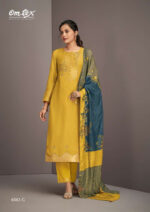 My Fashion Road Omtex Ishrat Fancy Jacquard Muslin Ladies Suit | 6581-C