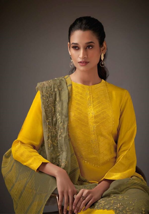 My Fashion Road Omtex Krezy Fancy Jacquard Silk Designer Suit | 6741-B